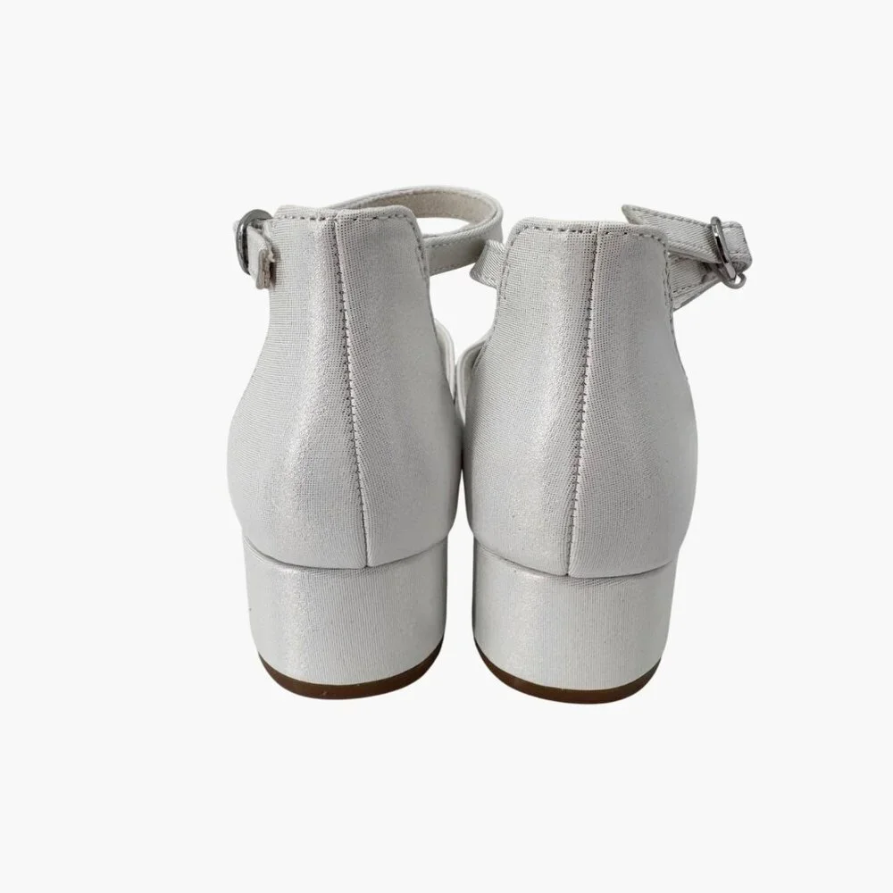 NEW Art Class Kids' Hazel Dress Heels - White - Size 13